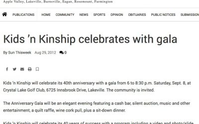 Kids ’n Kinship celebrates with gala